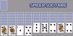 play SPIDER SOLITAIRE BY AIDAN BELL online