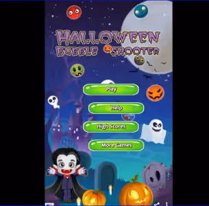 Halloween Bubble Shooter Match 3 Gameplay Images 1
