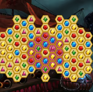 Mysterious Pirate Jewels Match Puzzle Gameplay Images 3