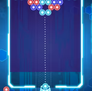 Neon Bubble Gameplay Images 2
