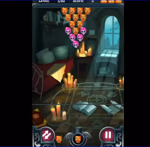 Halloween Bubble Shooter Gameplay Images 2