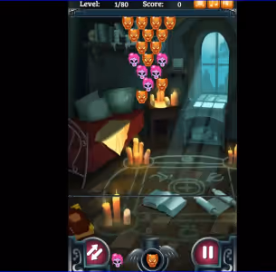 Halloween Bubble Shooter Gameplay Images 3