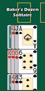 play Baker's Dozen Solitaire online