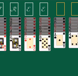 FREECELL SOLITAIRE Gameplay Images 1