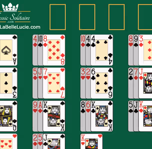 La Belle Lucie Solitaire Gameplay Images 3