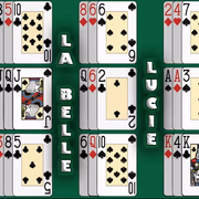 play La Belle Lucie Solitaire online