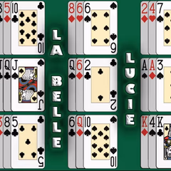 play La Belle Lucie Solitaire online