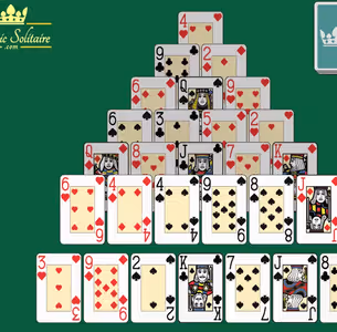 PYRAMID SOLITAIRE Gameplay Images 1
