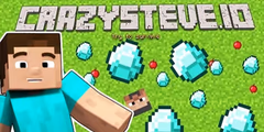play Crazy Steve io online