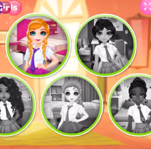 Princesses BFF Rush to School Gameplay Images 2