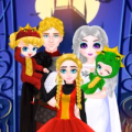 play Princess Family Halloween Costume Dress Up online