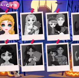 Princess Family Halloween Costume Dress Up Gameplay Images 2