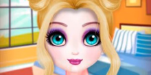 play StayHome Princess Makeup Lessons online