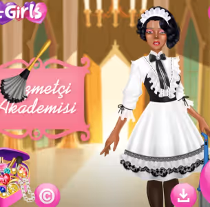 Princess Maid Academy Dress Up and Style Gameplay Images 1