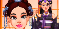 play Princess Milana Kimono Dress Up online