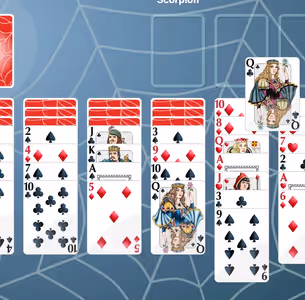 FREE SPIDER SOLITAIRE Gameplay Images 1
