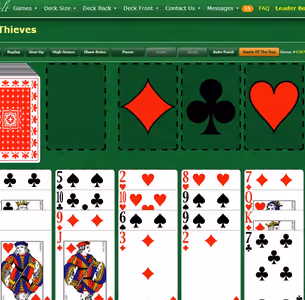 FORTY THIEVES SOLITAIRE GREENFELT Gameplay Images 3