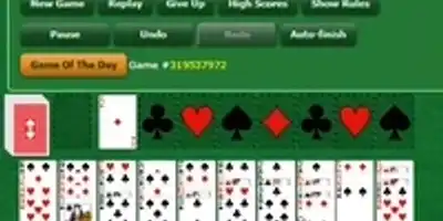 FORTY THIEVES SOLITAIRE GREENFELT gameplay