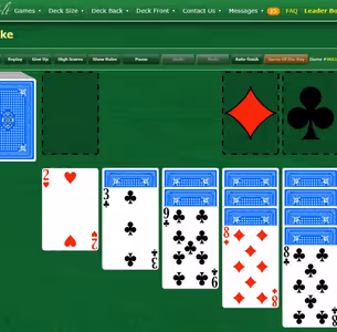 KLONDIKE SOLITAIRE BY GREENFELT Gameplay Images 2