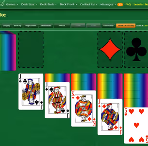 KLONDIKE SOLITAIRE BY GREENFELT Gameplay Images 3