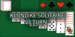 play Klondike Solitaire Three Turn by Green Felt online