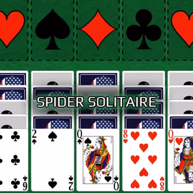 SPIDER SOLITAIRE BY GREEN FELT