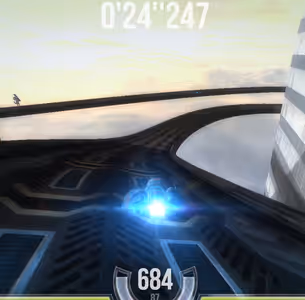 HEXGL 3D RACE Gameplay Images 1