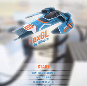 HEXGL 3D RACE Gameplay Images 2