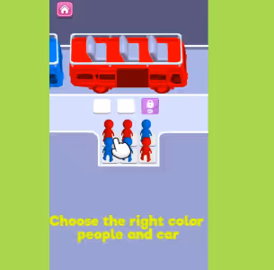 Bus Order 3D Puzzle Gameplay Images 3