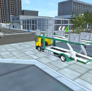 City Cargo Truck Driving Game Gameplay Images 3