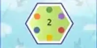 Hexa Dots Color Match Puzzle gameplay