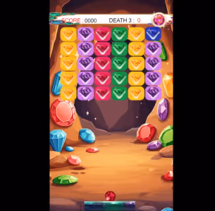 Falling Gem Matching Puzzle Gameplay Images 2