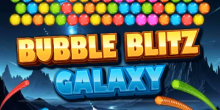 play Bubble Blitz Galaxy Bubble Shooter online