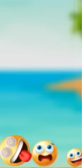 play Emoji Blush Beach Match online