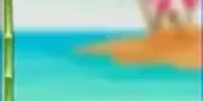 Emoji Blush Beach Match gameplay