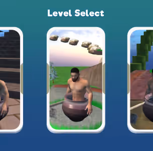 Getting Over It Unblocked Gameplay Images 2
