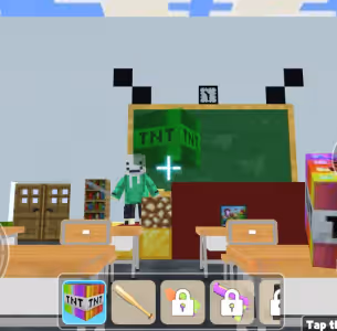 Block Craft 3D School Building Gameplay Images 3