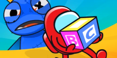 play Hide and Seek with the Blue Monster online