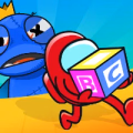 play Hide and Seek with the Blue Monster online