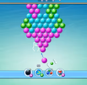 Classic Bubble Shooter Puzzle Gameplay Images 1