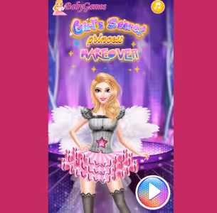 Girl Secret Princess Makeover Gameplay Images 1