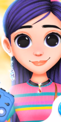 play Violet Fall Fashion Shoot online