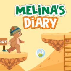 play Melinas Diary Platform Game online