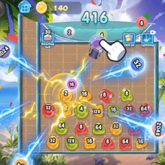 play 2048 Skill Edition Puzzle online