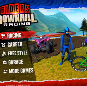 Riders Downhill Bicycle Race Gameplay Images 1