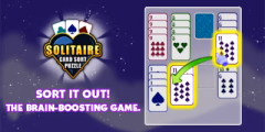 play Solitaire Color Card Sorting Puzzle online