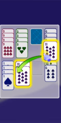 play Solitaire Color Card Sorting Puzzle online