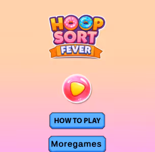 Color Hoop Sorting Puzzle Gameplay Images 1