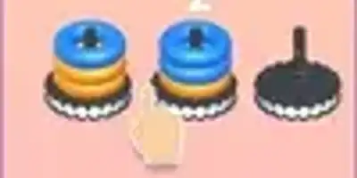 Color Hoop Sorting Puzzle gameplay