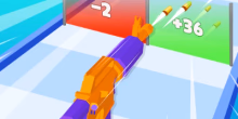 play Parkour Shooter Gun Run online